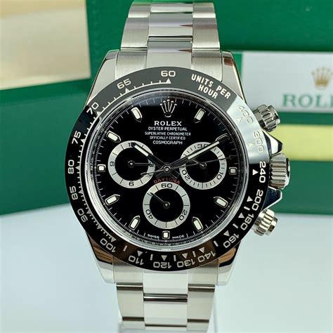 Rolex Daytona 116500LN Black Dial Unpolished Full Set 2016